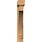 Ekena Millwork Imperial Block Rough Sawn Bracket w/ Offset Brace, Western Red Cedar, 6"W x 34"D x 38"H BKT0604X34X38IMP05RWR - alternate 3